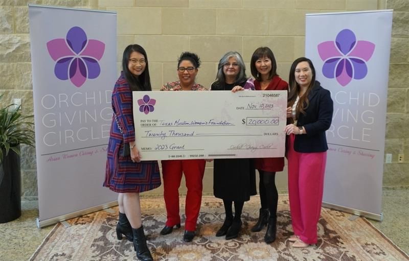 Orchid Giving Circle at Texas Women’s Foundatoin distributes grants to Plano nonprofits